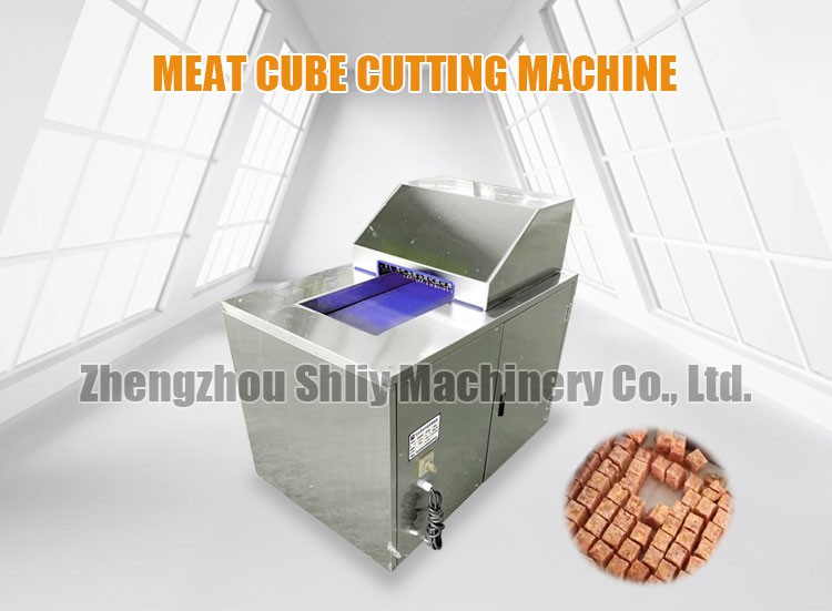 meat cube cutting machine meat cube cutting machine