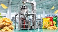 Test af kartoffelchipspakkemaskine|Automatisk lille pose ...
